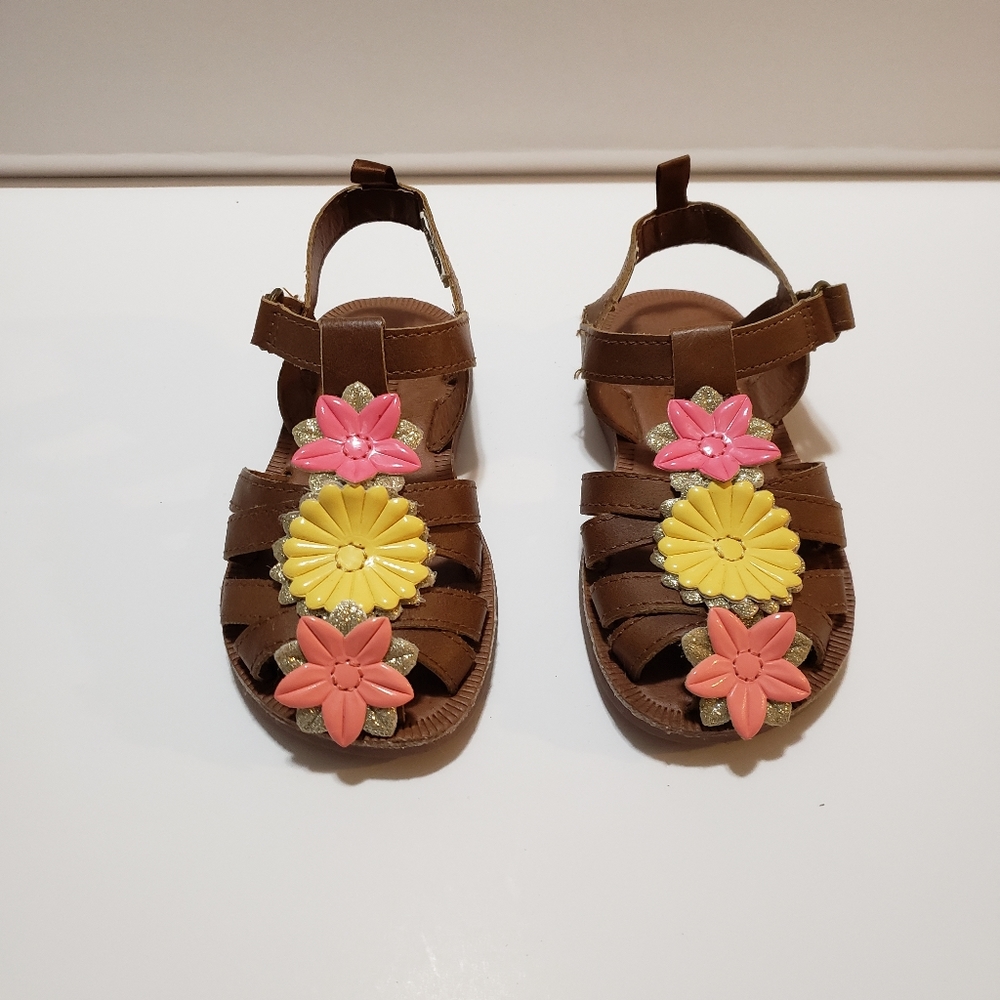 ❗SOLD❗OshKosh Brown Hana2 G Huerache Sandals